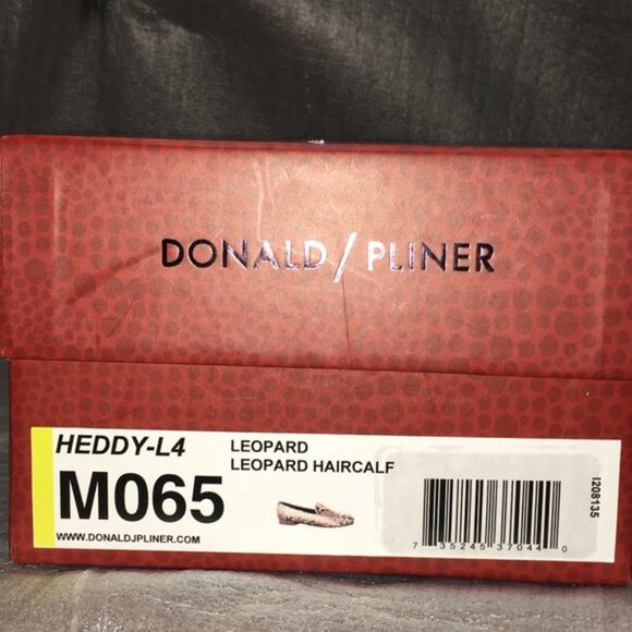 NWT & BOX! Donald J Pliner Leopard Print Calf Hair Loafer—Size 6.5 - Picture 12 of 12